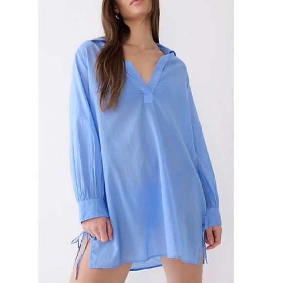 J. Crew Cotton voile tunic cover-up - Picture 2 of 4